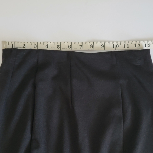 Jennifer Lopez Black Full Zip Up Front Midi Length Office Pencil Skirt - Picture 3 of 10